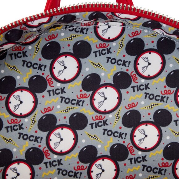 Loungefly Mickey Mouse Exclusive Vintage Watch Figural Mini Backpack main image 5